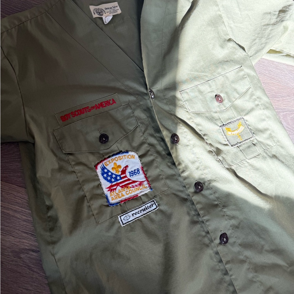 Boy Scouts of America 1968 uniform shirt